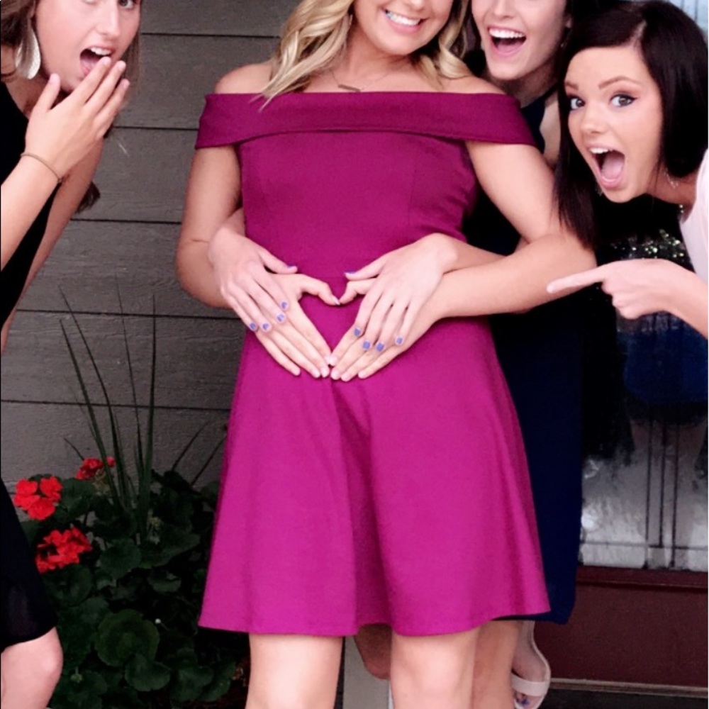 Pink lulus dress. Size small. Worn once